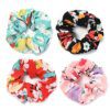 Scuncy estampado florcitas 10 cm x12 unidades