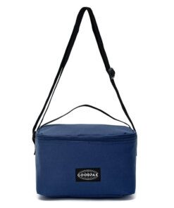 Lunchera Goodpak azul marino 14x22x15 cm x1u