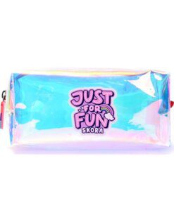 CARTUCHERA CANOPLA RECTANGULAR THINK HAPPY MELLOW JUST FUN 20X8,5X6 CM X 1u