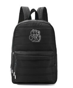 MOCHILA SMILE ONE&ONLY MATELASSE CON GOMA 30X40X15CM 16 " X1U