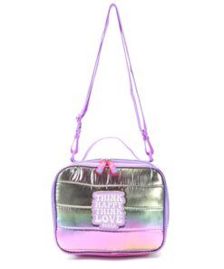 Lunchera Think Happy Shine con goma 24x20x10cm x1u