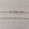 CADENA DE ACERO BLANCO SINGAPUR TUPIDA 0.5