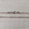 CADENA DE ACERO SOGA 0.5 CON BOLITA 2 MM