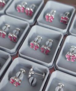 ABRIDOR PLATA ESMALTADO MARIPOSA