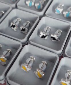 ABRIDOR PLATA ESMALTADO NUBE CON RAYO COLOR