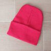 GORRO ROCKY LISO ROJO