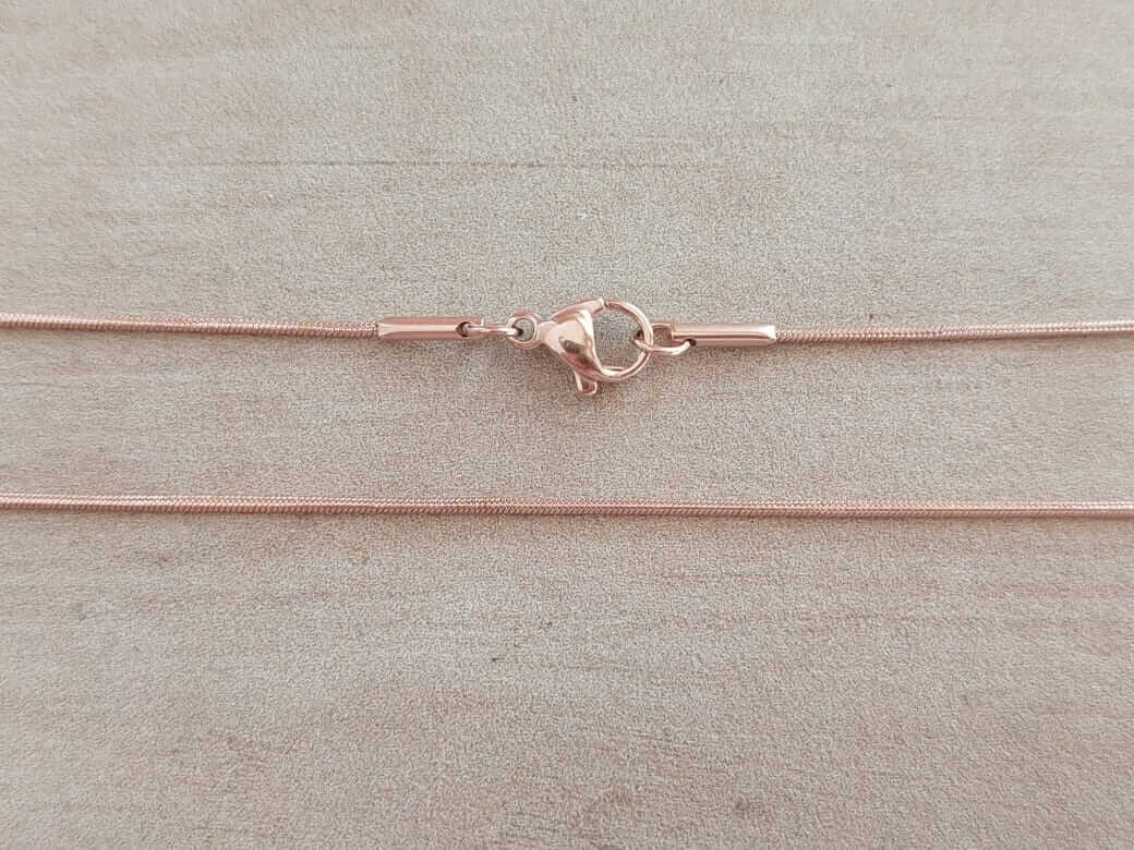 CADENA DE ACERO ROSÉ CLAPTON 0.9 X 45 CM