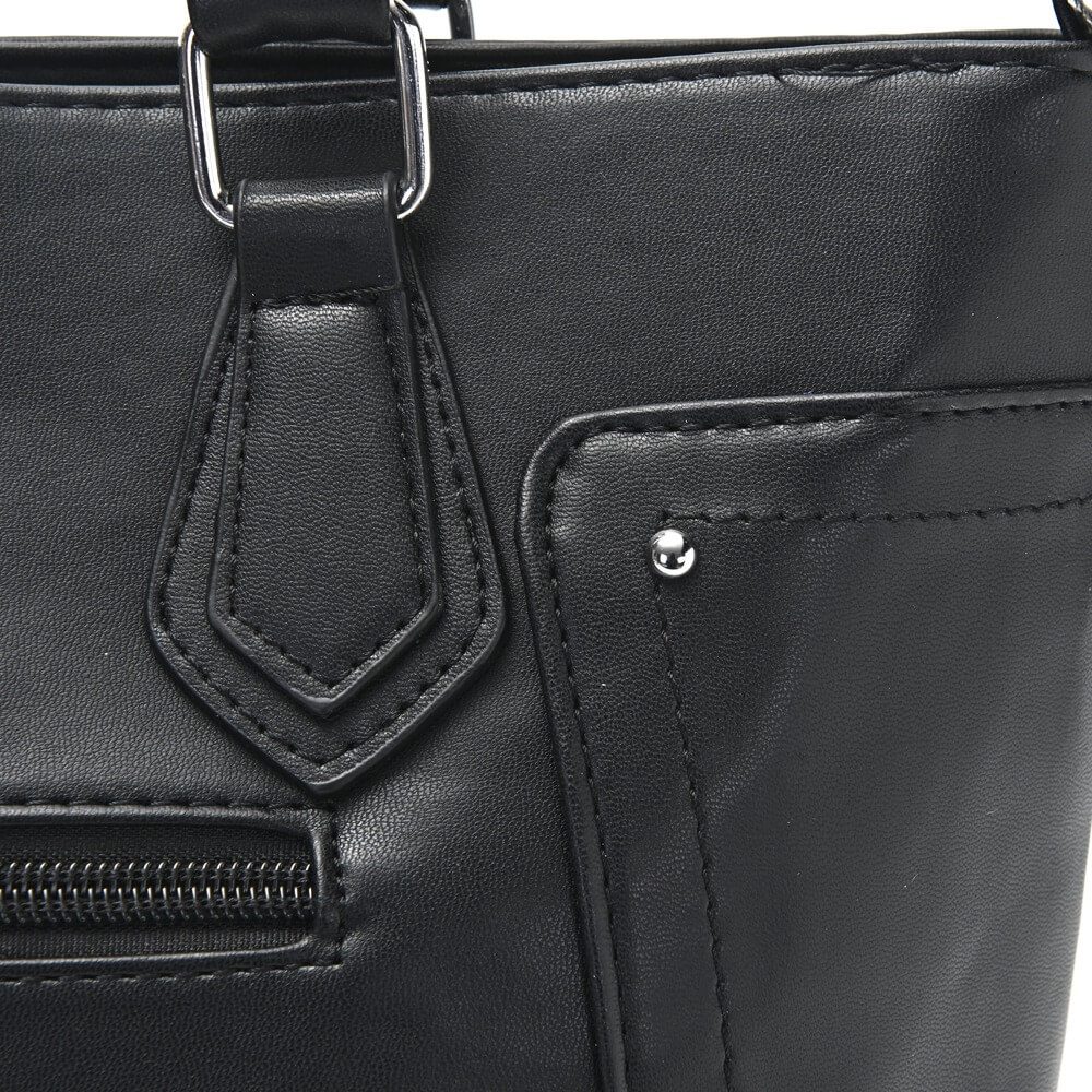 SHOPPER CLASSIC BLANCHE 29X37X12 CM X1U - Imagen 3