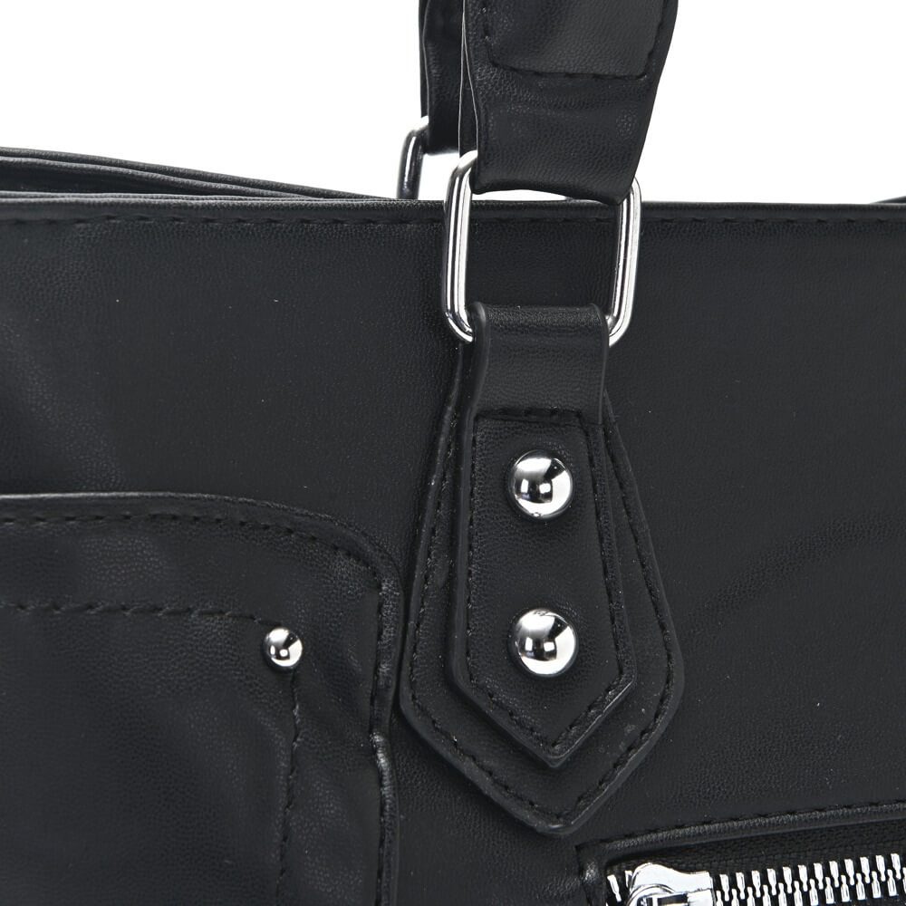 SHOPPER CLASSIC BLANCHE 29X37X12 CM X1U - Imagen 4