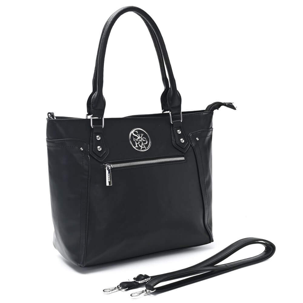SHOPPER CLASSIC BLANCHE 29X37X12 CM X1U - Imagen 9