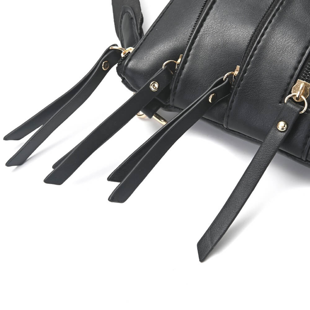 BANDOLERA CLASSIC CHARONE CUATRO CIERRES 22X25 CM X1U - Imagen 2