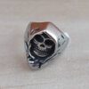 ANILLO DE ACERO CALAVERA