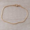 PULSERA ACERO DORADO CLAPTON 1.2. LARGO 19 CM.