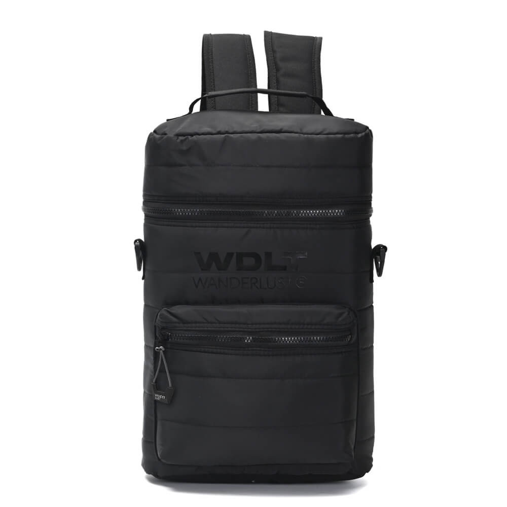 Mochila matero Go FF 38x25x12 con correas mochileras y cinta bandolera x1u
