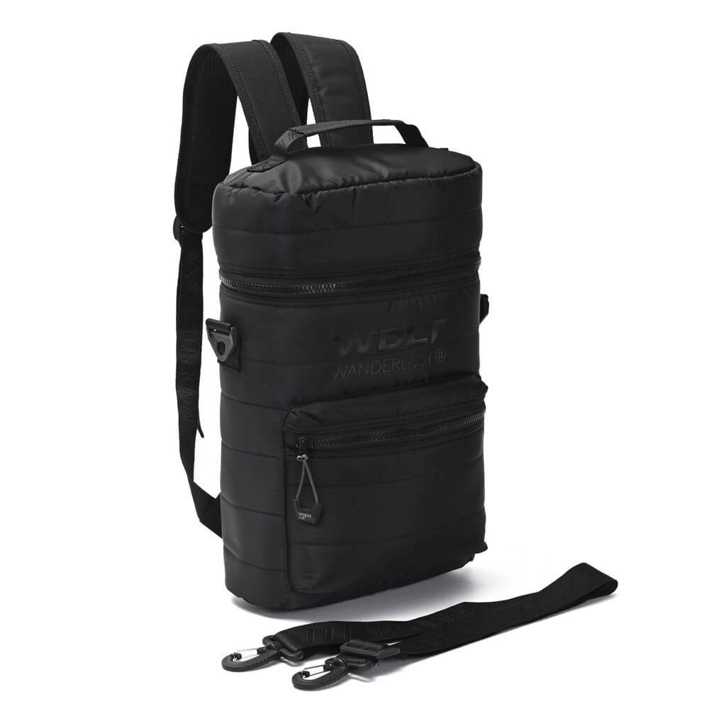 Mochila matero Go FF 38x25x12 con correas mochileras y cinta bandolera x1u - Imagen 3