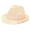 Sombrero tanguero dama calado x1u color crema