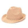Sombrero tanguero dama calado x1u color beige