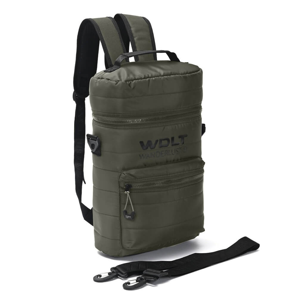 Mochila matero Go FF 38x25x12 con correas mochileras y cinta bandolera x1u - Imagen 6
