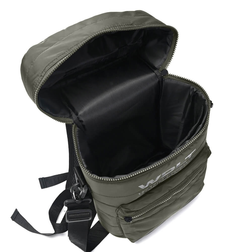 Mochila matero Go FF 38x25x12 con correas mochileras y cinta bandolera x1u - Imagen 5