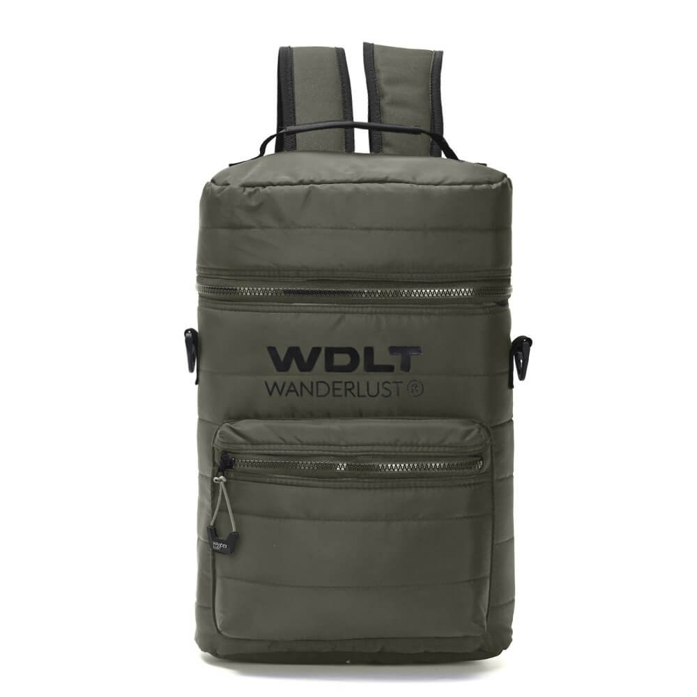 Mochila matero Go FF 38x25x12 con correas mochileras y cinta bandolera x1u