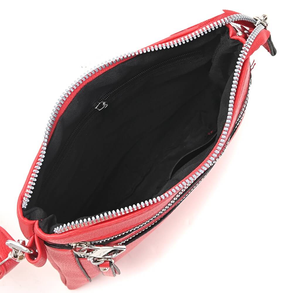 Bandolera Lotto tres cierres 18x20cm x1u - Imagen 5