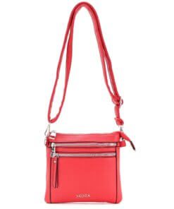 Bandolera Lotto tres cierres 18x20cm x1u