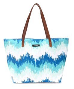 BOLSO PLAYERO BATIK LOGO PU 56X37X16CM X1U COLOR CELESTE