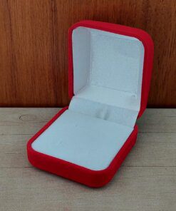 ESTUCHE PANA CUADRADO PARA DOS ANILLOS HORIZONTAL X UNID. MEDIDAS 5.5 CM