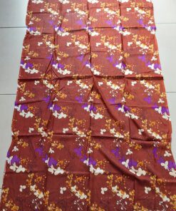 PAREO HINDÚ ESTAMPADO CON FLECOS 100 X 180 CM