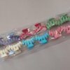 BROCHES  ( 40 MM ) 6 DIENTES X 12 UNIDADES SURTIDO DE COLORES