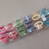 BROCHES  ( 40 MM ) 4 DIENTES X 12 UNIDADES SURTIDO DE COLORES