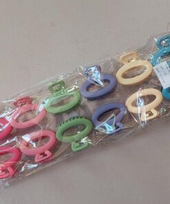 BROCHES  ( 40 MM ) 4 DIENTES X 12 UNIDADES SURTIDO DE COLORES
