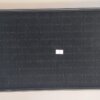 EXHIBIDOR AFELPADO NEGRO PARA 100 ANILLOS. TAMAÑO 34 X 24 CM.