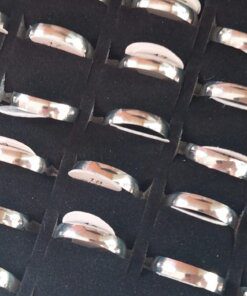 ANILLOS DE ACERO ALIANZA 4 MM X 36 UNIDADES SURTIDOS DE MEDIDAS (DEL N°16 AL N°20)