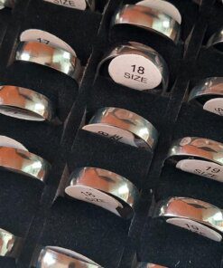 ANILLOS DE ACERO ALIANZA 6 MM X 36 UNIDADES SURTIDOS DE MEDIDAS (DEL N°16 AL N°20)