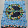 PAREO INDONESIA ESTAMPADO CON FLECOS 100 X 180 CM.