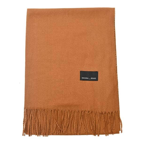 BUFANDA LISA CON FLECOS 70X180 CM X1U - Imagen 5