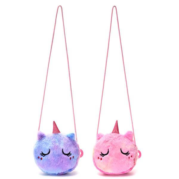 BANDOLERA FUR BABY UNICORNIO 17X4CM X1U