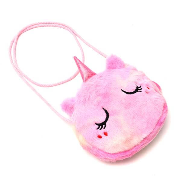 BANDOLERA FUR BABY UNICORNIO 17X4CM X1U - Imagen 5
