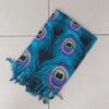 PAREO INDONESIA ESTAMPADO CON FLECOS. 100 X 180 CM.