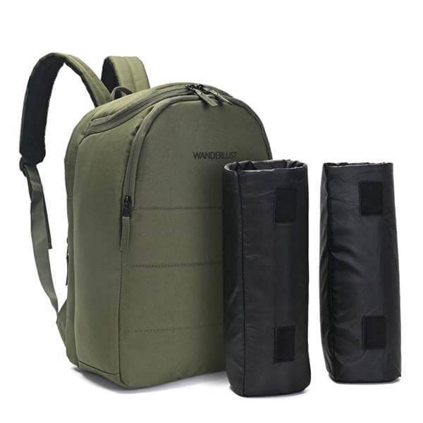 MOCHILA MATERO PORTANOTEBOOK URBAN MODE 39X29X15CM,16 PULG,CON PORTATERMOS DESMONTABLES - Imagen 7