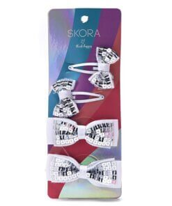 SET INFANTIL GOMITA + TIC TAC MOÑO LENTEJUELAS X2U