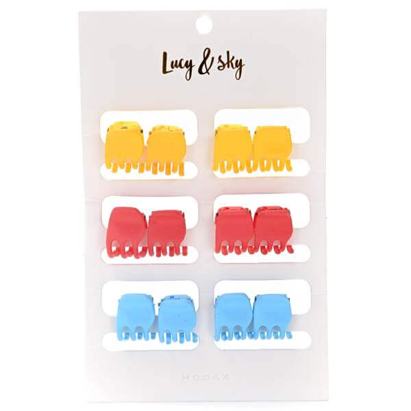SET BROCHE MINI RECTANGULAR X12U