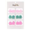 SET BROCHE MINI RECTANGULAR X12U