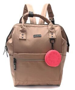 Mochila boca de pez Eve con monedero 40x25x18 cm x1u