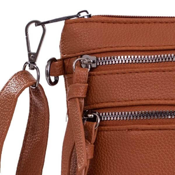 Bandolera Joan tres cierres 23x26cm x1u - Imagen 3