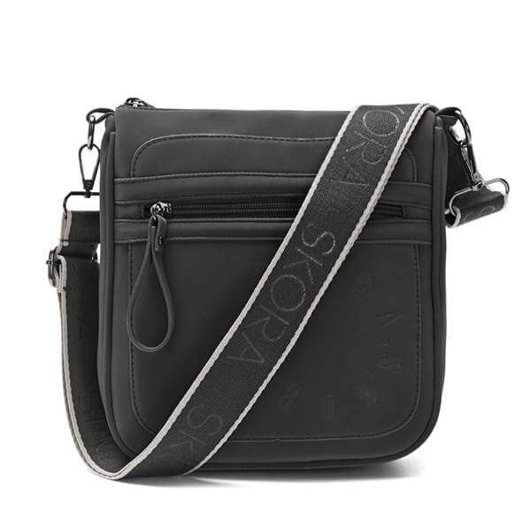 Bandolera Joan nylon correa de cinta 25x20x6cm x1u - Imagen 13