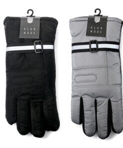 Guante hombre moto interior piel x1u.