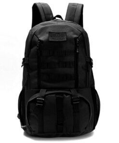 Mochila Tactica 53X36X20 cm dos compartimentos y bolsillos 21 pulg. x1u.