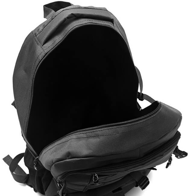 Mochila Tactica 53X36X20 cm dos compartimentos y bolsillos 21 pulg. x1u. - Imagen 2